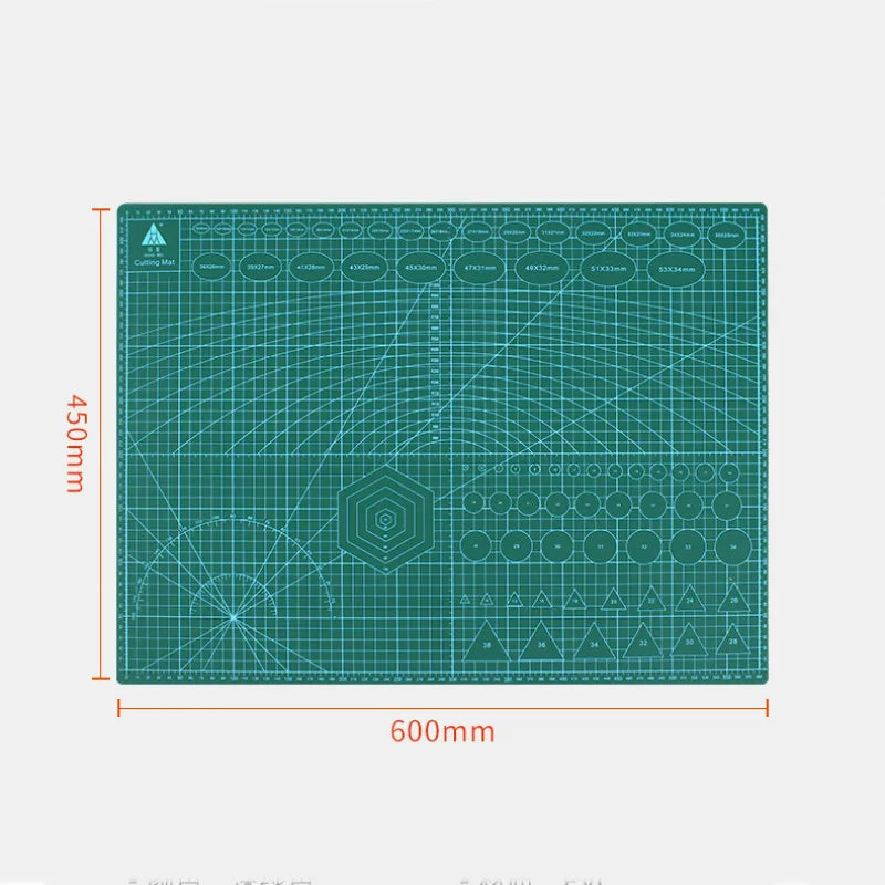 A2 Self-Healing Cutting Mat – Double-Sided 60×45cm