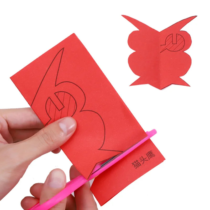 Kids Paper-Cutting Craft Set – Book & Child-Safe Scissors