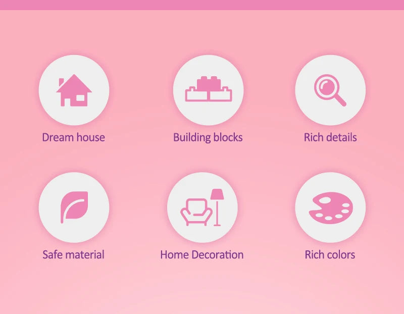 ZKZC 1018pcs Summer Villa Building Set – 3-in-1 House & Garden