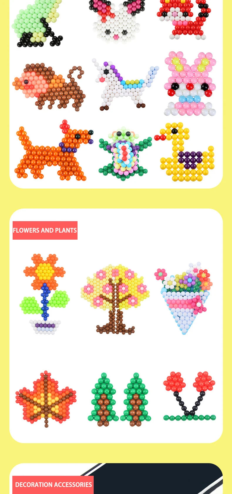 Magic Water Fuse Beads Set – DIY Craft & Sensory Toy Kit