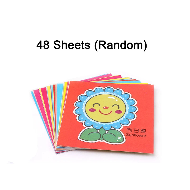 Kids Paper-Cutting Craft Set – Book & Child-Safe Scissors