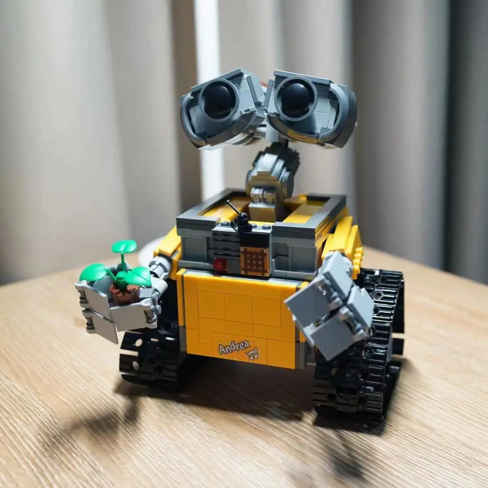 687pcs Wall-Inspired Robot Building Set – DIY Movie Model