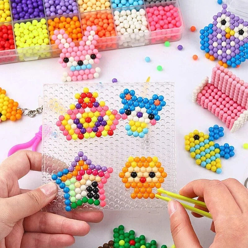 Magic Water Fuse Beads Set – DIY Craft & Sensory Toy Kit