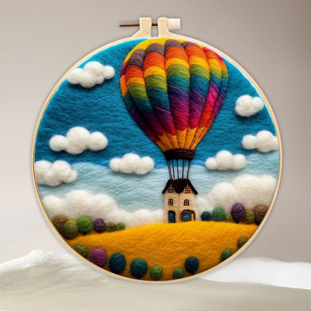 DIY Wool Felting Painting Ki