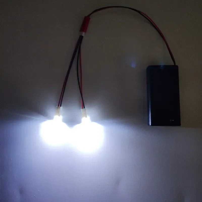 LED Mini Night Light – Battery-Powered DIY Model Lamp