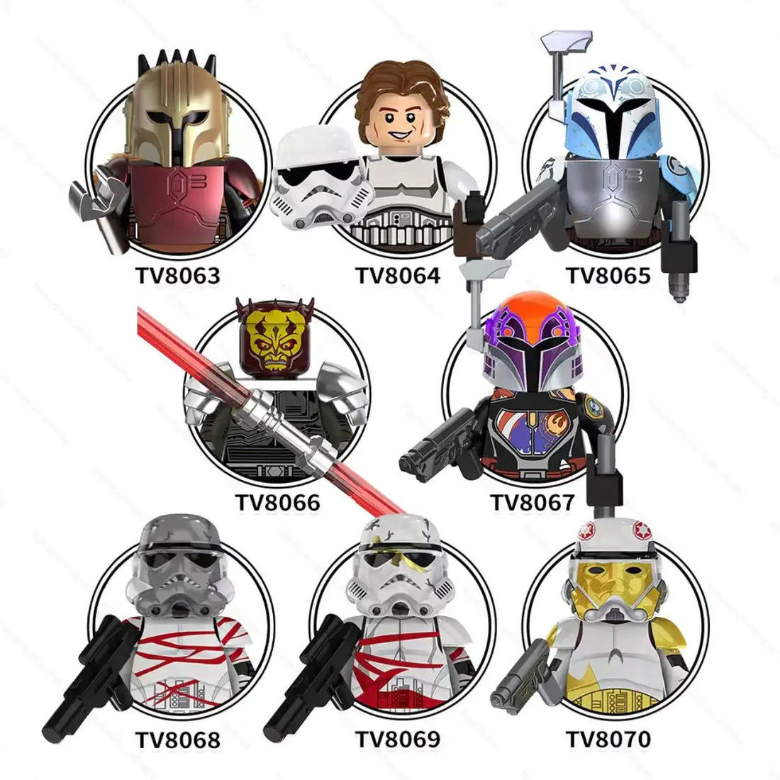 SW Movie Soldier Mini Figures – Action Building Block Toy Set