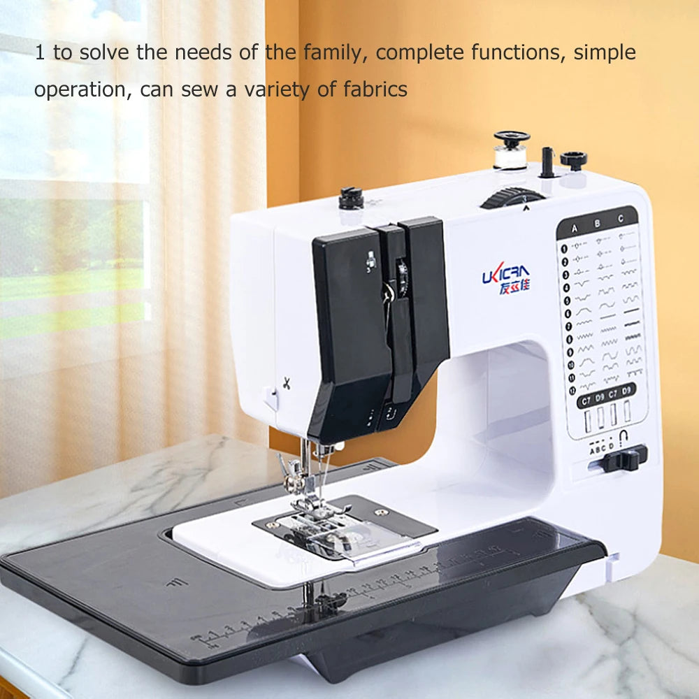 Portable Sewing Machine – 12 Stitches with Foot Pedal