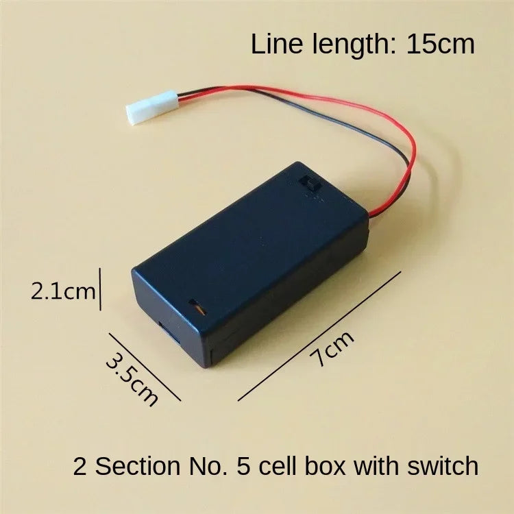 LED Mini Night Light – Battery-Powered DIY Model Lamp