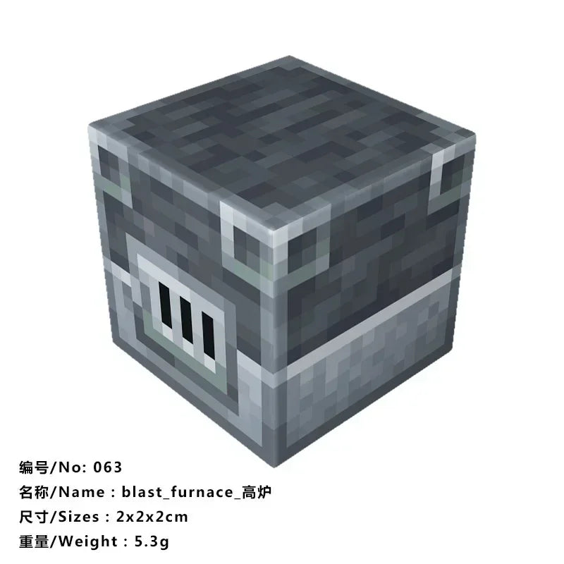 5pcs Magnetic Cube Blocks – Minecraft-Inspired Puzzle Toy Set