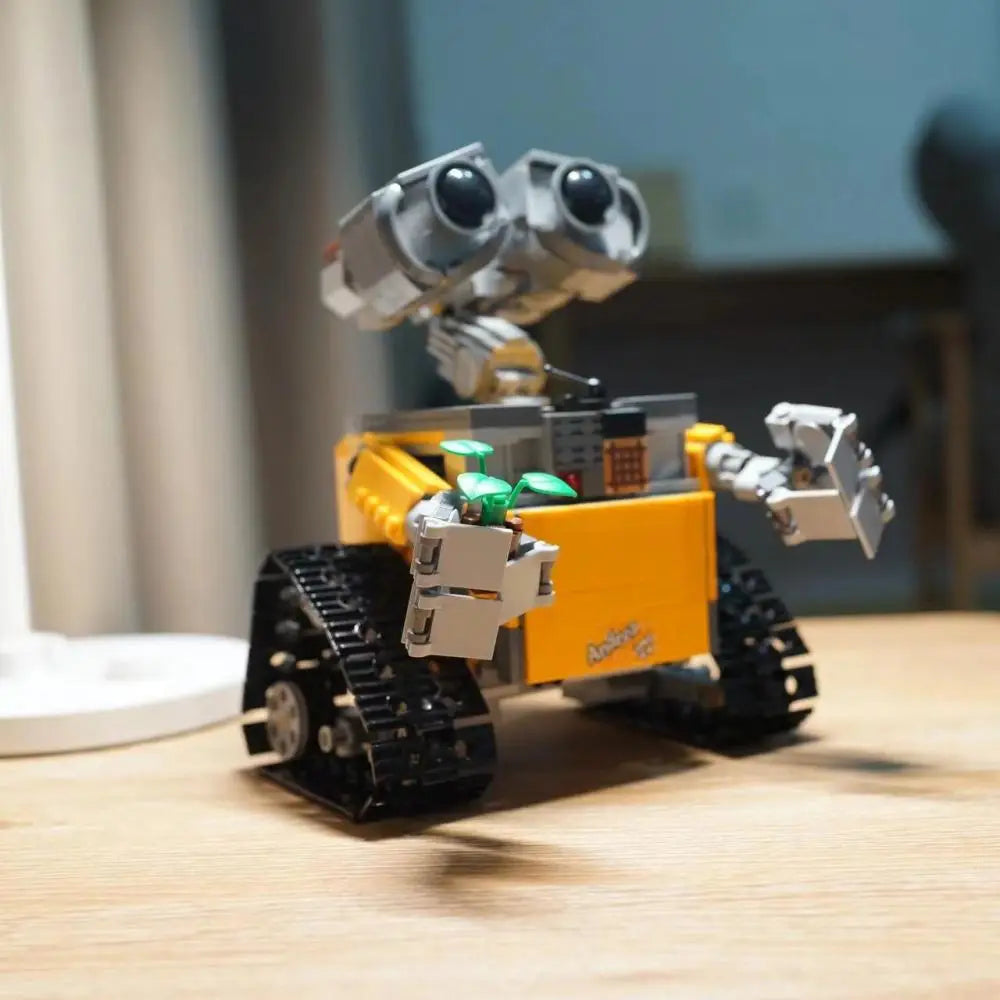 687pcs Wall-Inspired Robot Building Set – DIY Movie Model