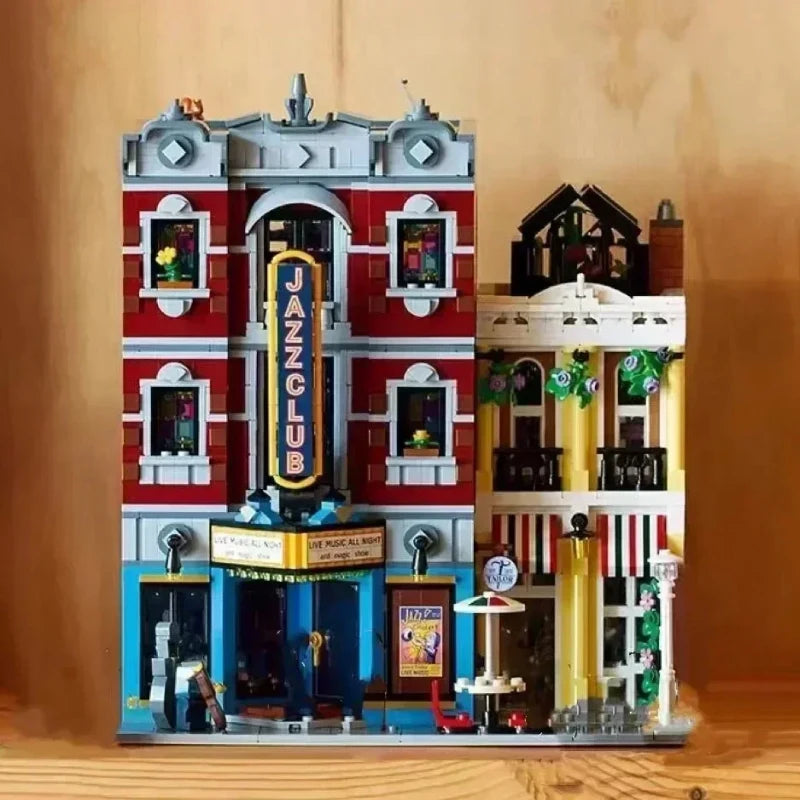 Creatoring Expert Brick Bank & Detective MOC – Street View Building Blocks