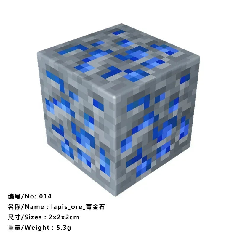 5pcs Magnetic Cube Blocks – Minecraft-Inspired Puzzle Toy Set