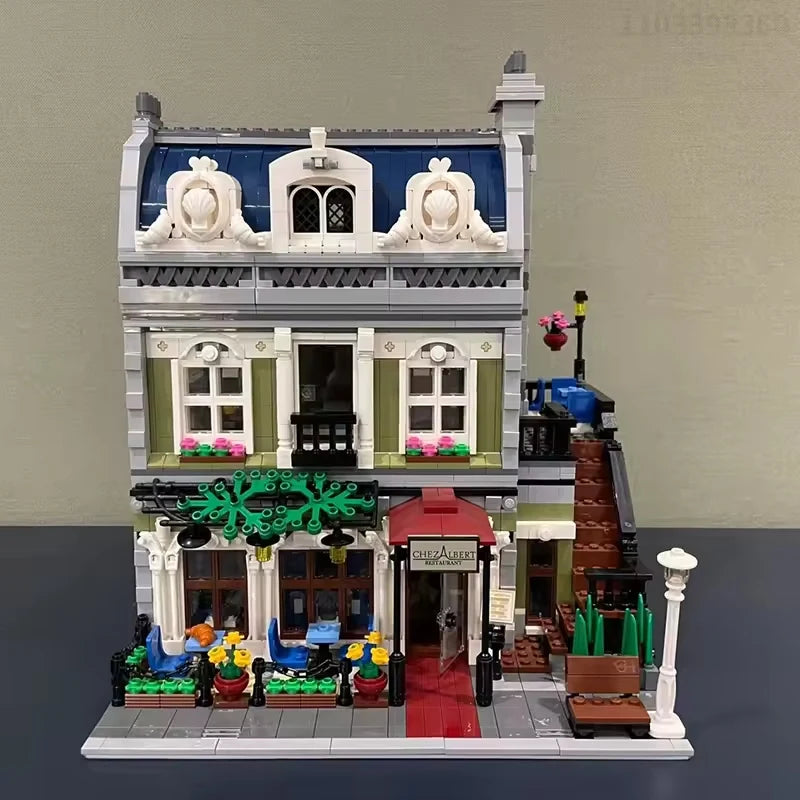 Creatoring Expert Brick Bank & Detective MOC – Street View Building Blocks