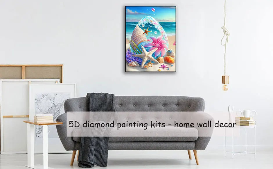 Starfish 5D Diamond Painting – Fantasy Seaside Mosaic Kit