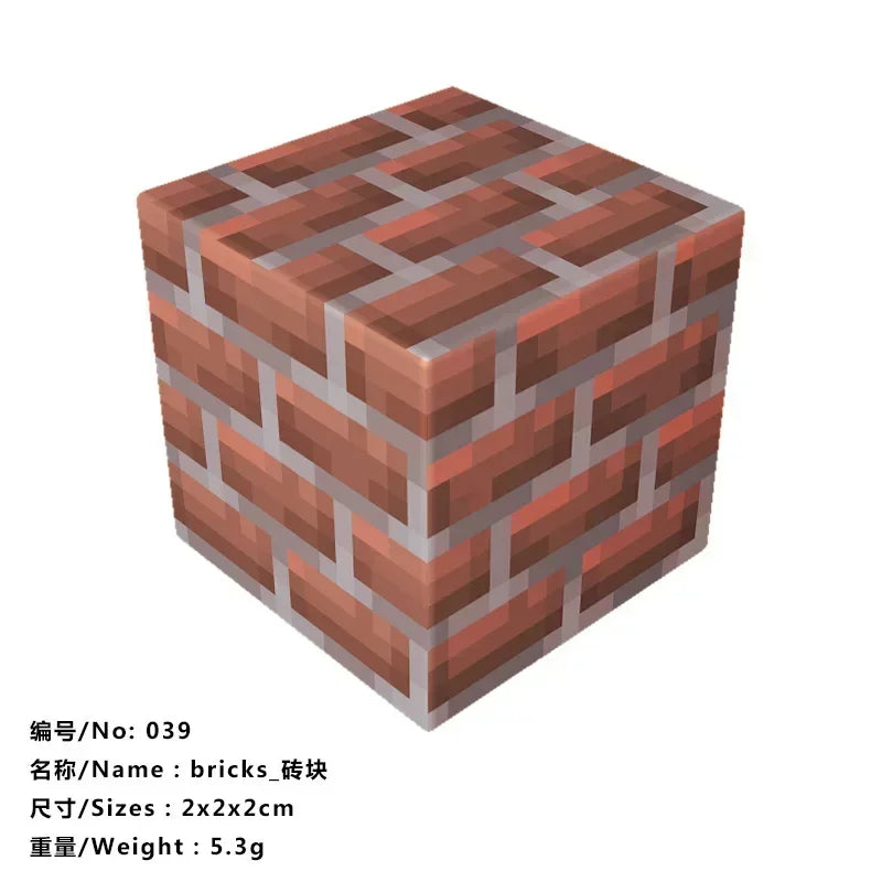 5pcs Magnetic Cube Blocks – Minecraft-Inspired Puzzle Toy Set