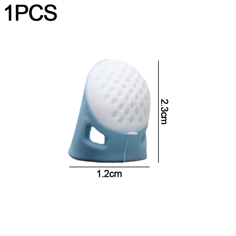 Silicone Thimble Finger Protectors – Anti-Slip Sewing Covers