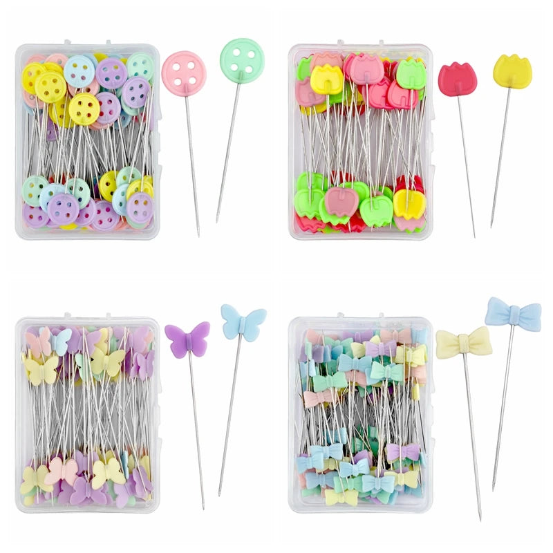 50/100pcs Patchwork Pins – Sewing & Quilting Tools