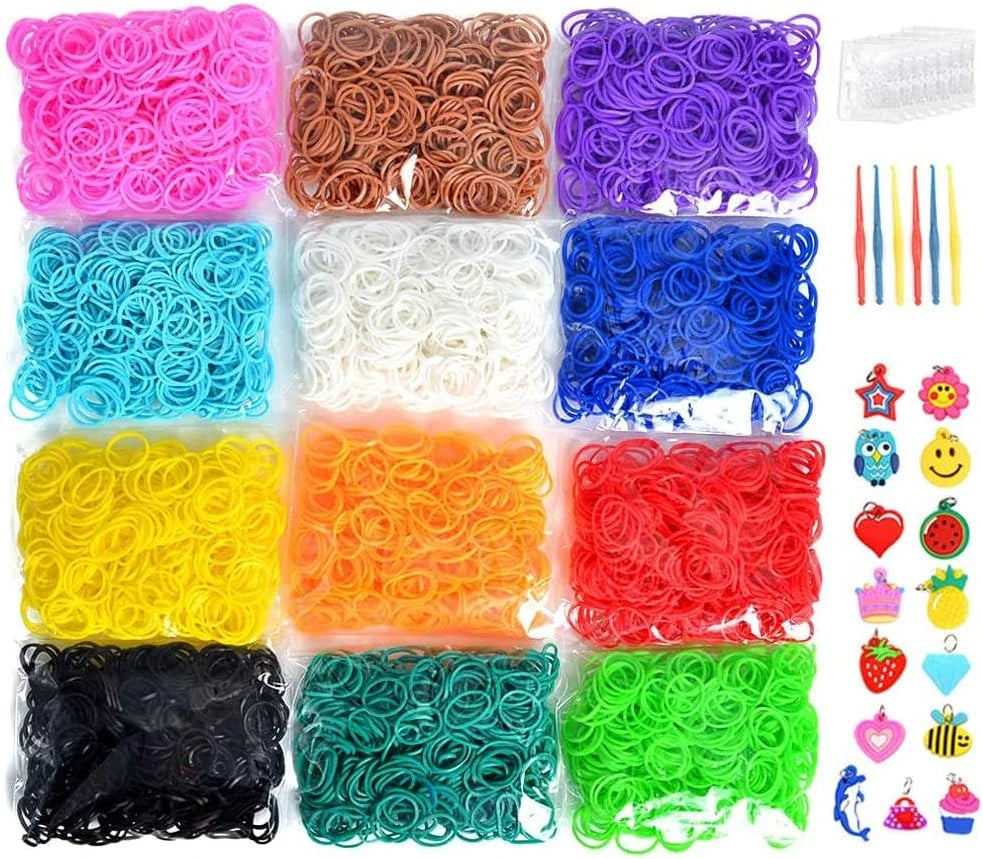 600pcs Loom Rubber Band Refill Kit – 31 Color Bracelet Making Set