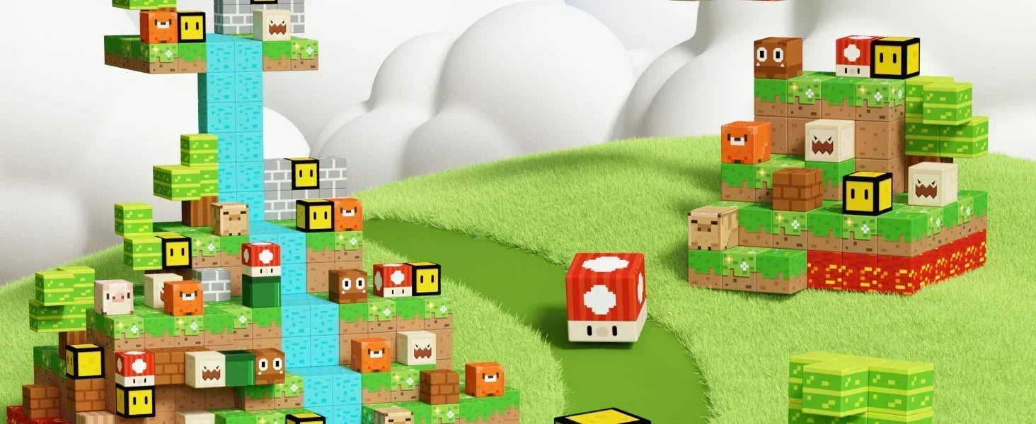 Magnetic Building Block Cube Set – STEM Toy for Kids 3+