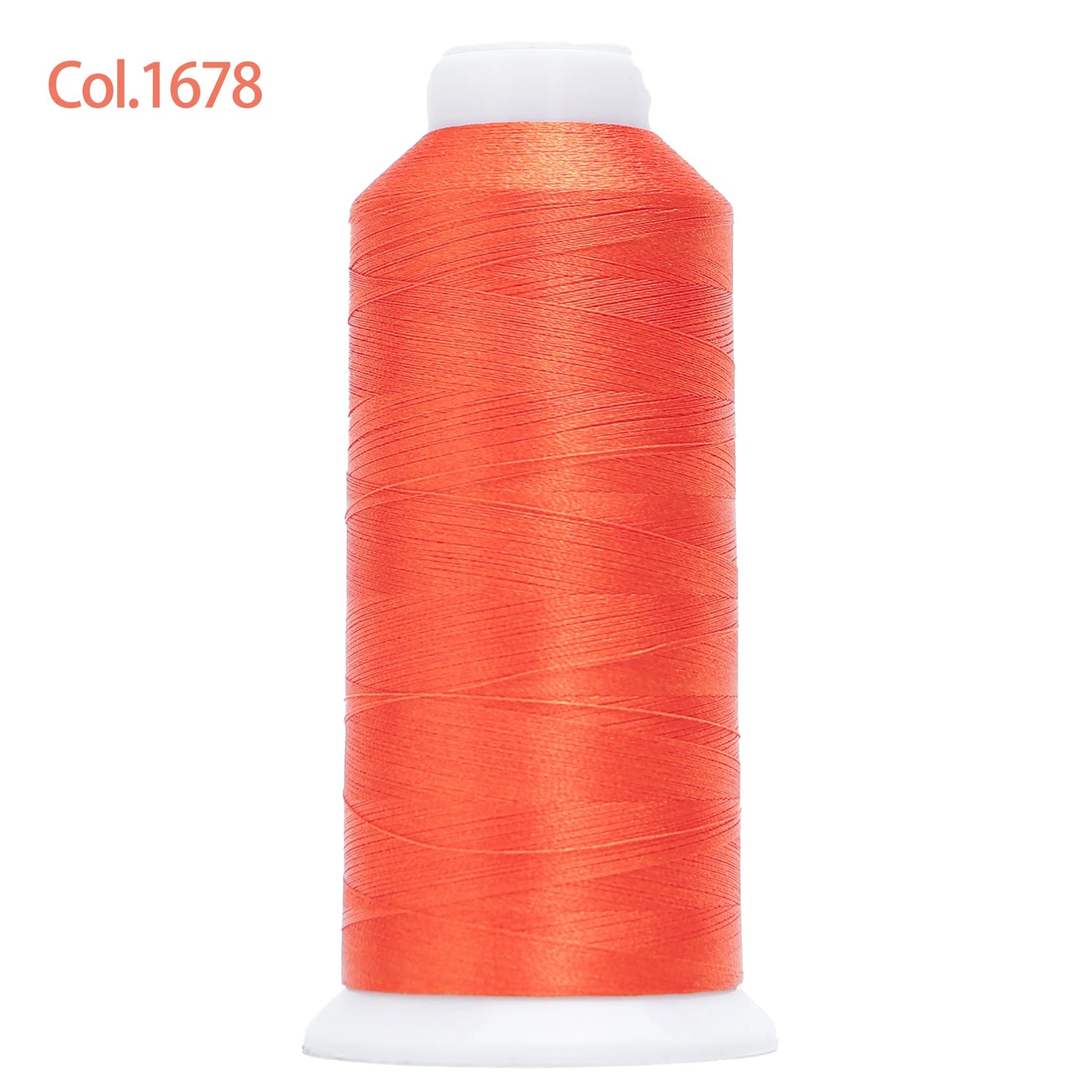 80-Color Polyester Embroidery Thread – 4000m Big Rolls