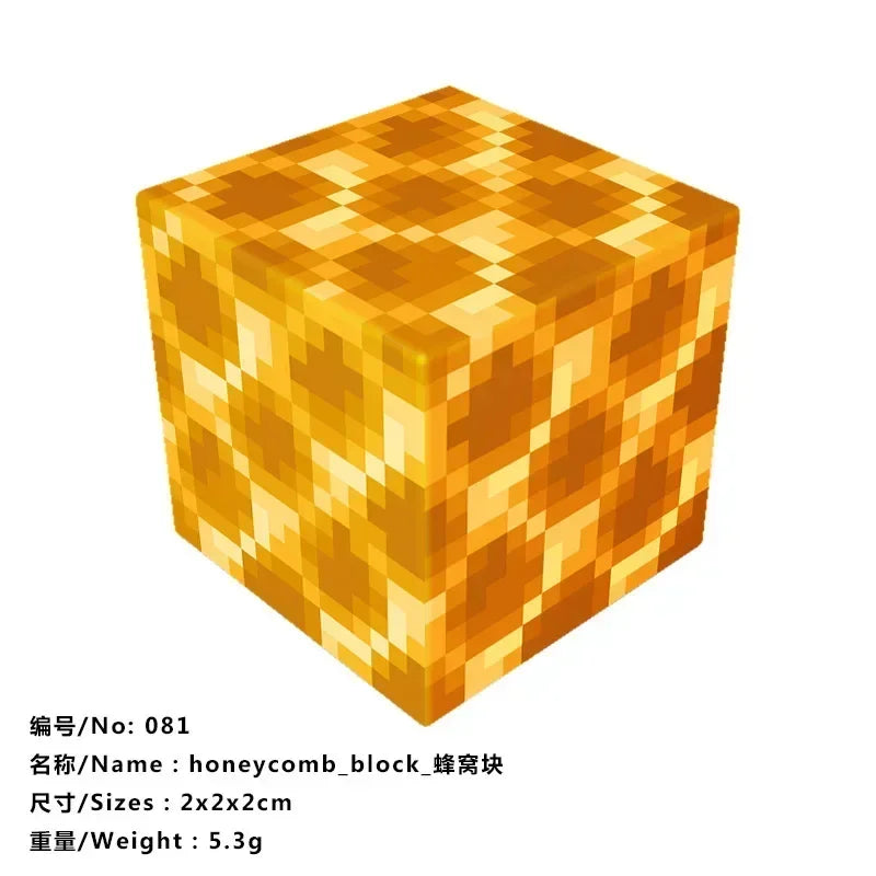 5pcs Magnetic Cube Blocks – Minecraft-Inspired Puzzle Toy Set