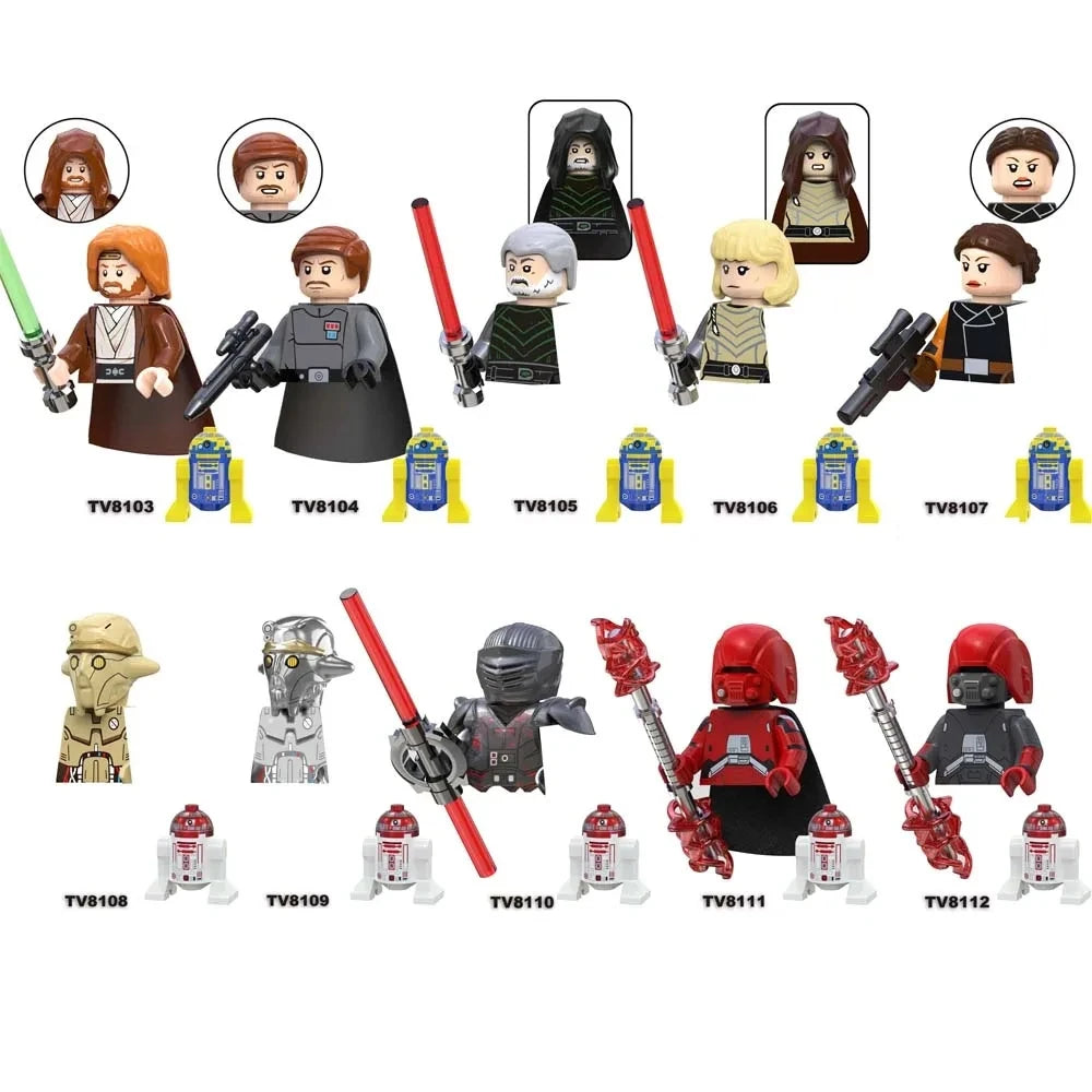 SW Movie Soldier Mini Figures – Action Building Block Toy Set
