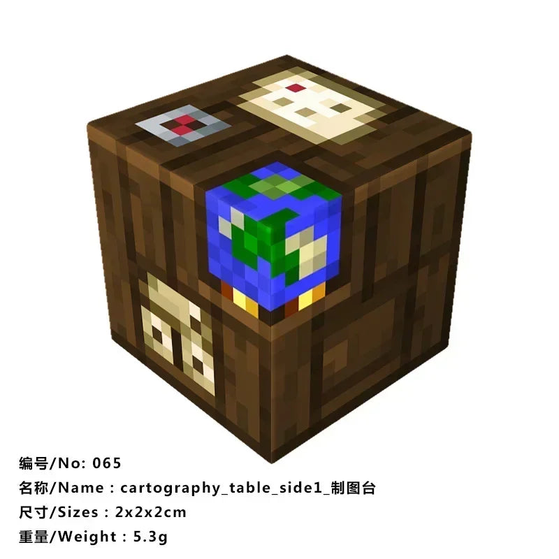 5pcs Magnetic Cube Blocks – Minecraft-Inspired Puzzle Toy Set