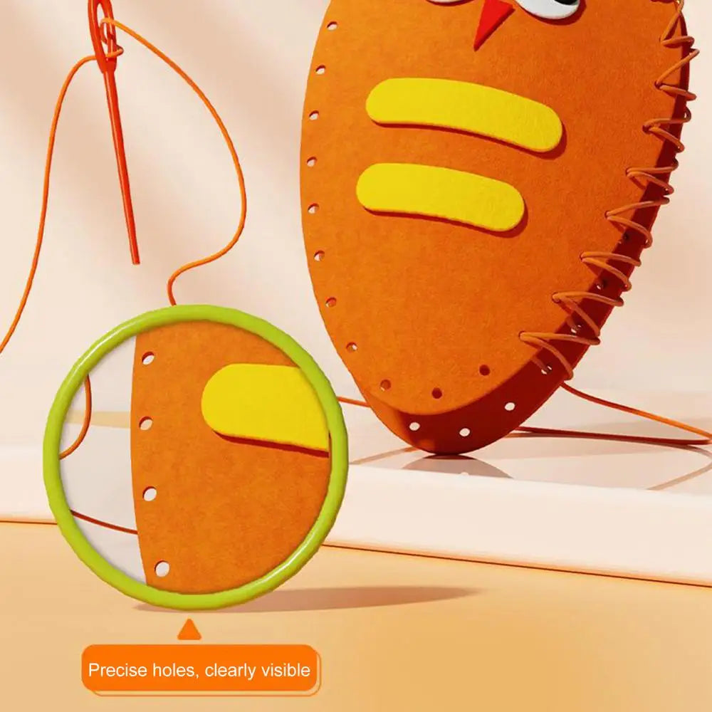 Children’s DIY Sewing Kit – Educational Felt Animal Craft Set