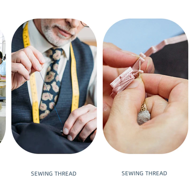 1300 Yards Polyester Sewing Thread – Strong & Durable Roll