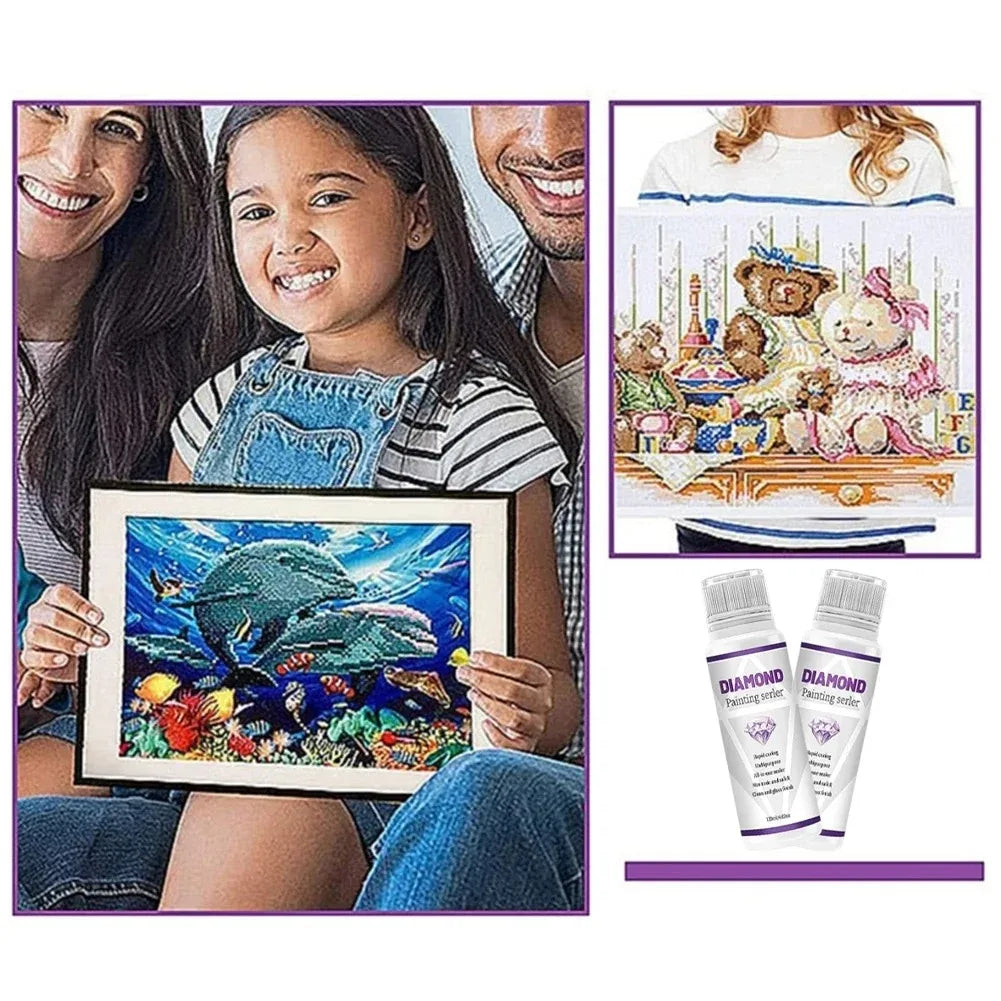 Diamond Painting Sealer – Permanent Glue for 5D Art & Puzzles
