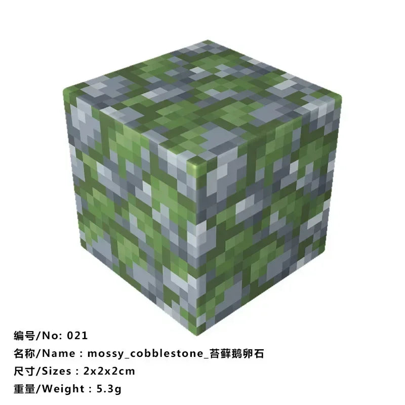 5pcs Magnetic Cube Blocks – Minecraft-Inspired Puzzle Toy Set