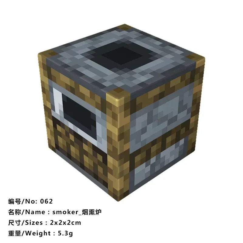 5pcs Magnetic Cube Blocks – Minecraft-Inspired Puzzle Toy Set