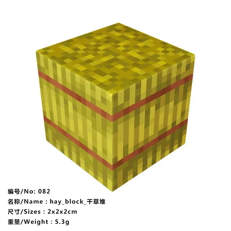 5pcs Magnetic Cube Blocks – Minecraft-Inspired Puzzle Toy Set