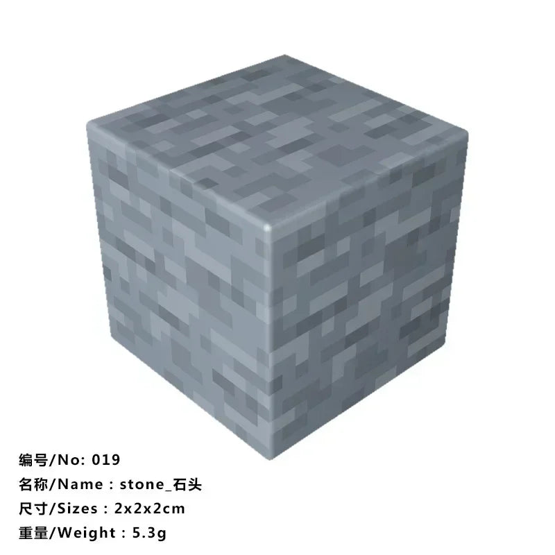 5pcs Magnetic Cube Blocks – Minecraft-Inspired Puzzle Toy Set