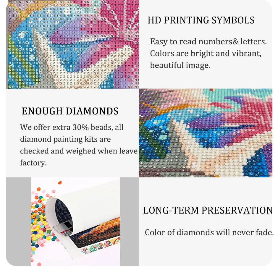 Starfish 5D Diamond Painting – Fantasy Seaside Mosaic Kit