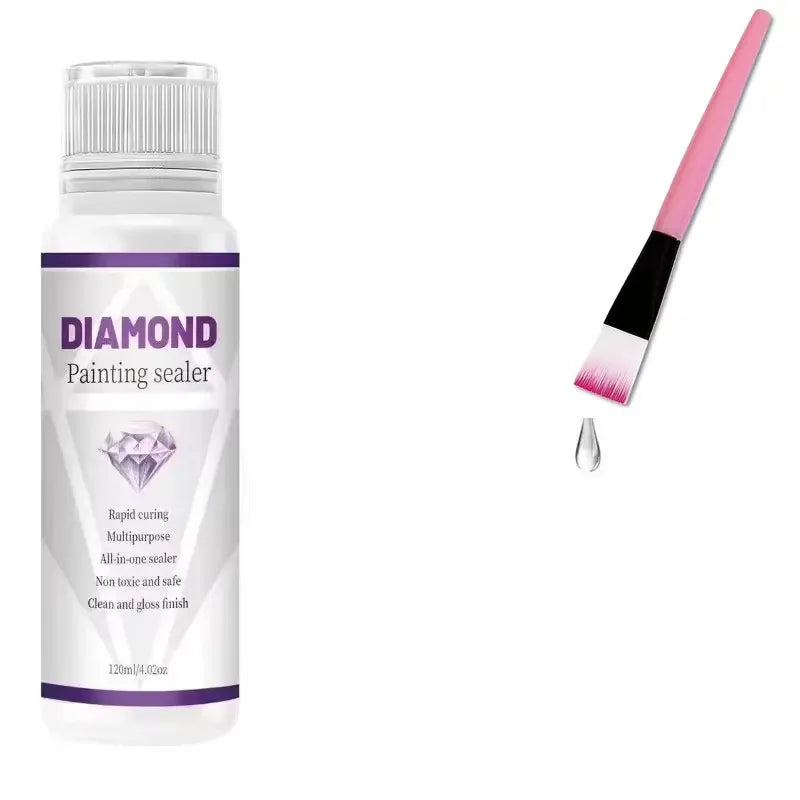 Diamond Painting Sealer – Permanent Glue for 5D Art & Puzzles