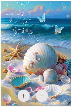 Starfish 5D Diamond Painting – Fantasy Seaside Mosaic Kit