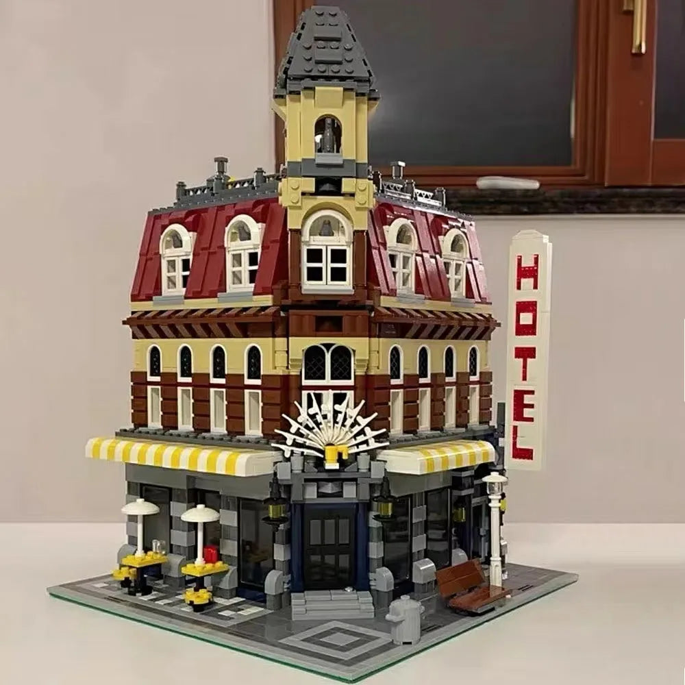 Creatoring Expert Brick Bank & Detective MOC – Street View Building Blocks