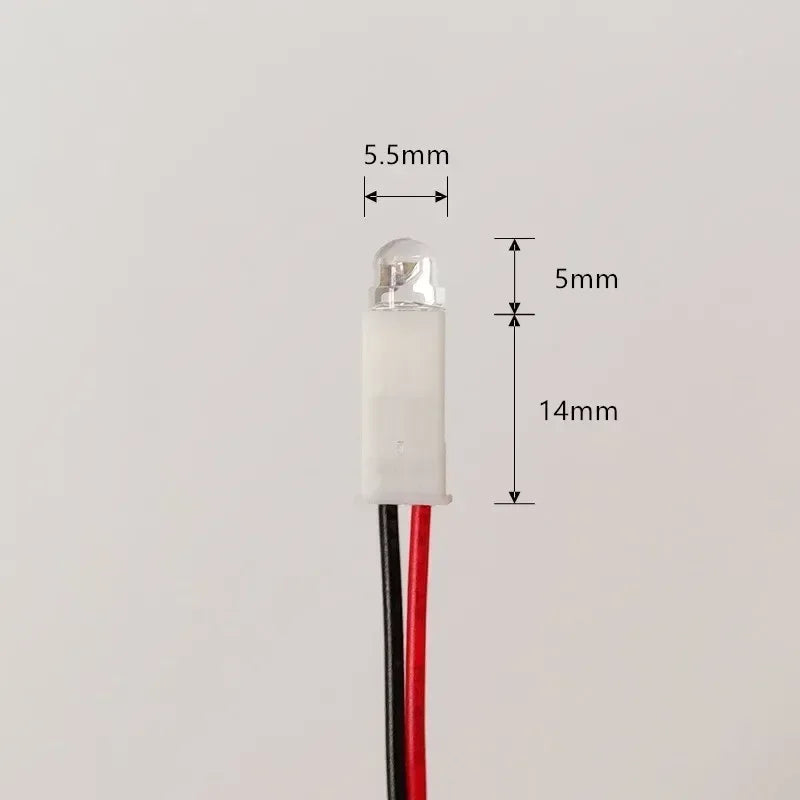 LED Mini Night Light – Battery-Powered DIY Model Lamp
