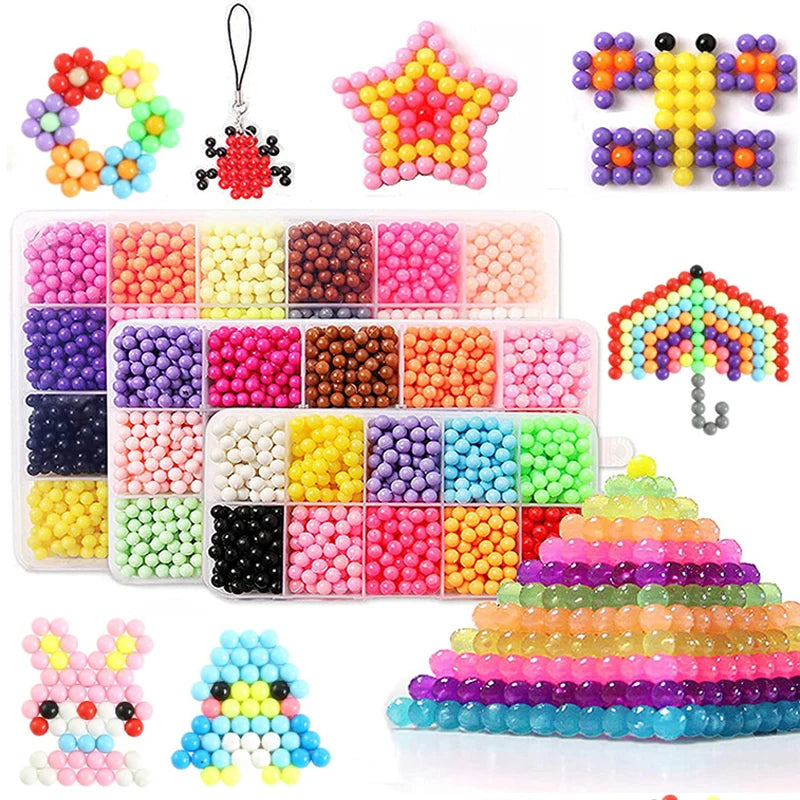Magic Water Fuse Beads Set – DIY Craft & Sensory Toy Kit