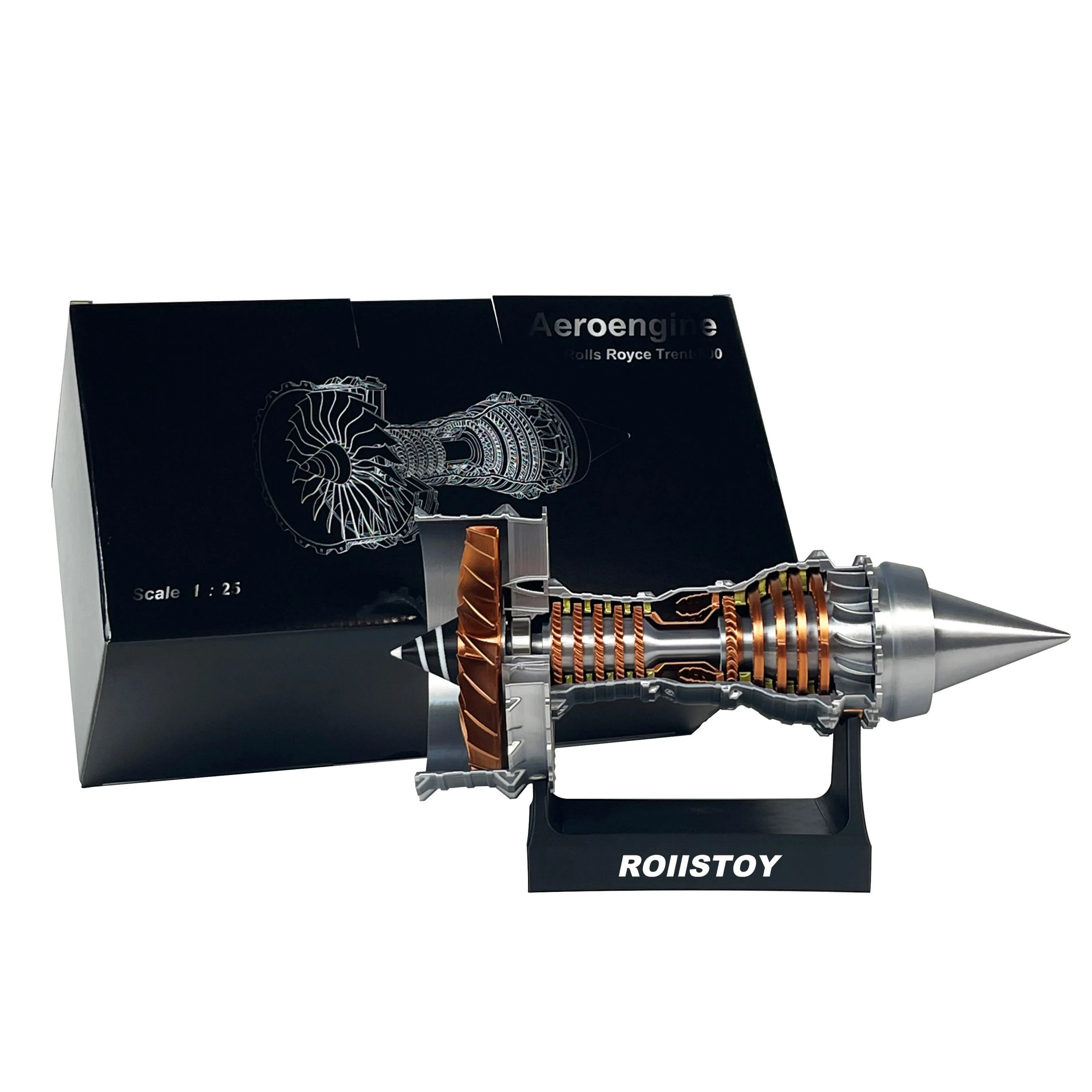 Turbofan Engine DIY Model – Educational Mechanical Aircraft Kit