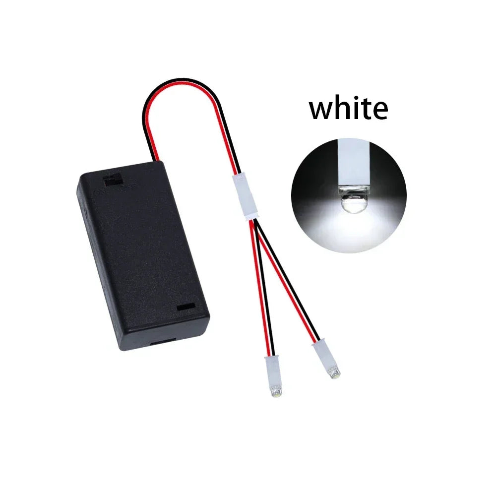 LED Mini Night Light – Battery-Powered DIY Model Lamp