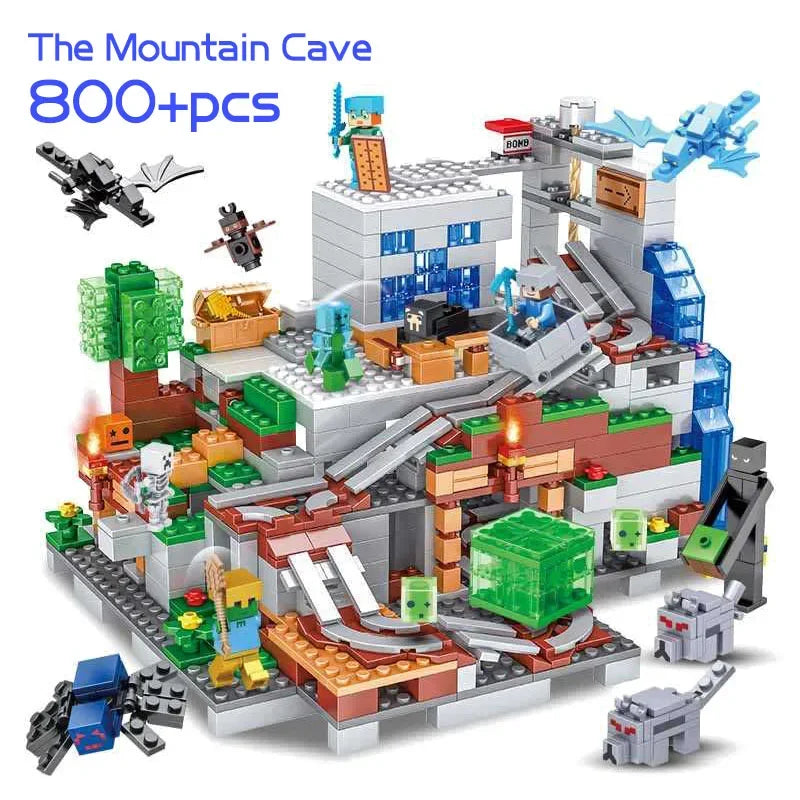 1315PCS Mountain Cave Building Blocks