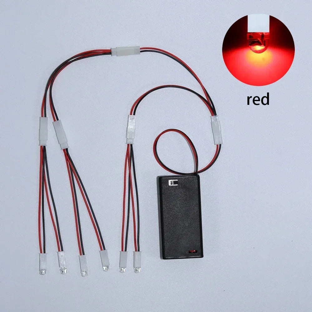 LED Mini Night Light – Battery-Powered DIY Model Lamp