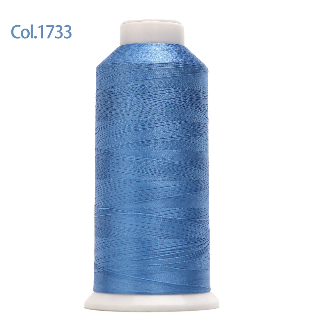80-Color Polyester Embroidery Thread – 4000m Big Rolls