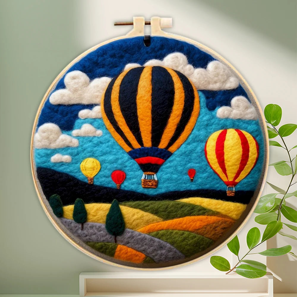 DIY Wool Felting Painting Ki