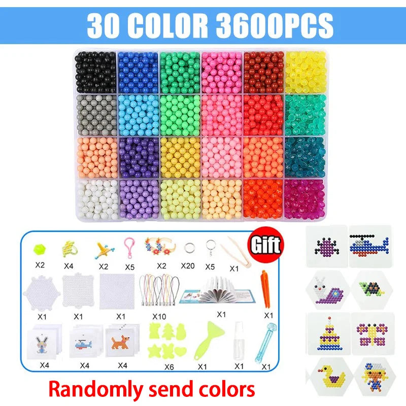 Magic Water Fuse Beads Set – DIY Craft & Sensory Toy Kit