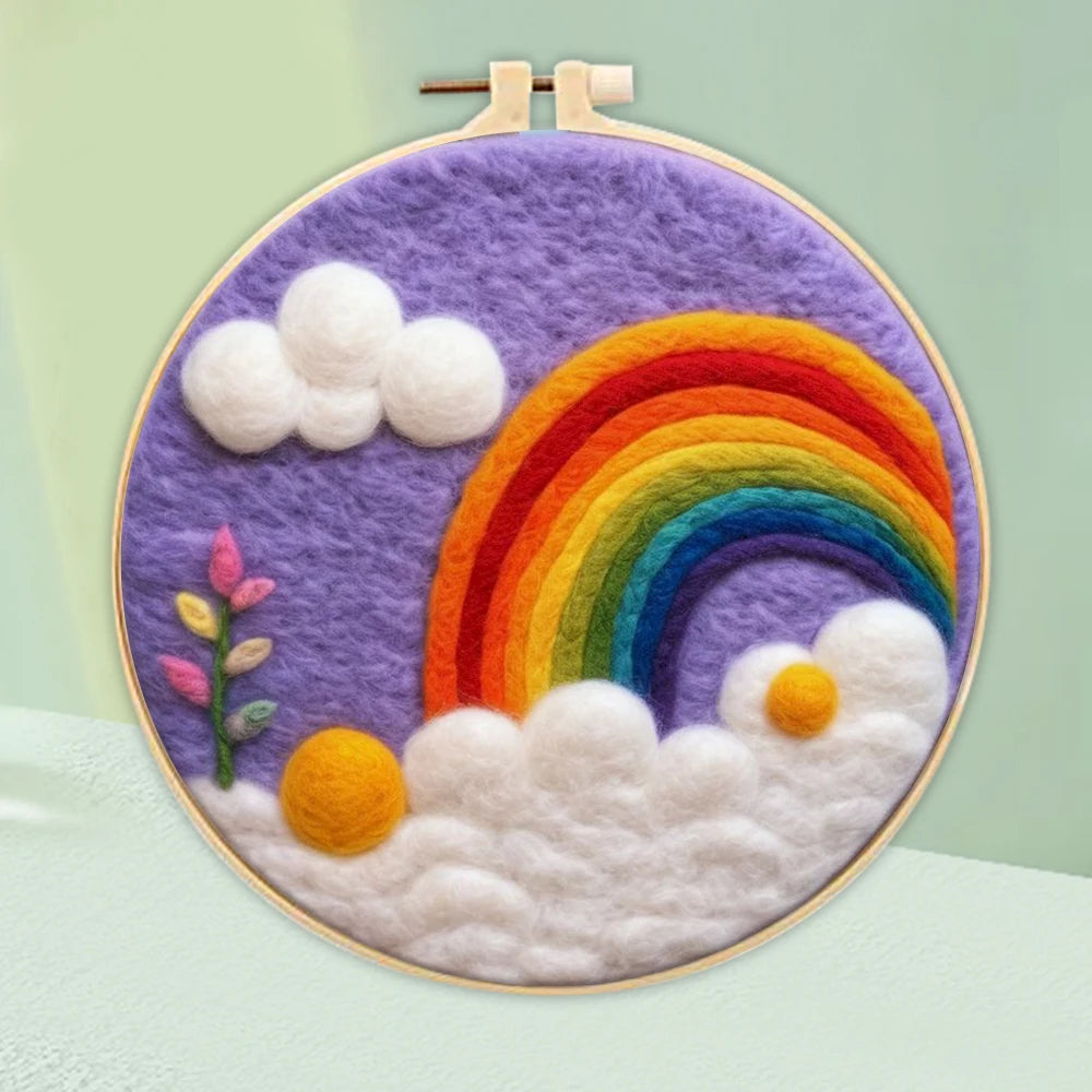 DIY Wool Felting Painting Ki