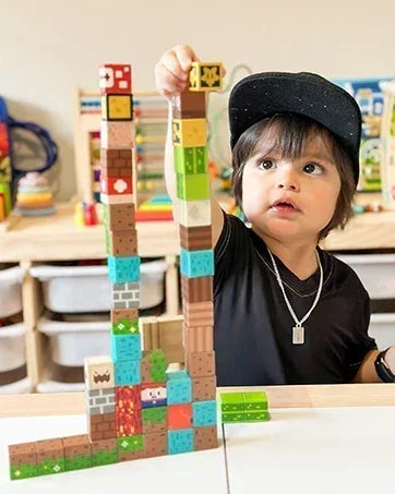 Magnetic Building Block Cube Set – STEM Toy for Kids 3+