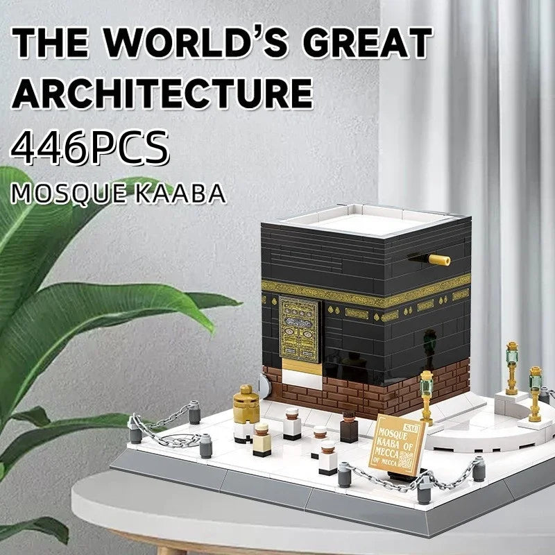 Mecca Mosque & Kaaba Architecture Blocks – Educational Model Set